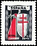 Spain 1943 Pro Tuberculous 20 + 5 CTS Green Edifil 971